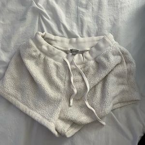 Aerie sherpa shorts
